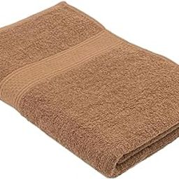 PatPug 100% Indian Ultra Soft Cotton 380 GSM Highly Absorbent, Fade Resistant Large Bath Towel (Coffee Brown)-image-44