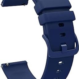 ACM Watch Strap Silicone Belt 20mm compatible with Oneplus Nord Watch Smartwatch Color Hook Band-5