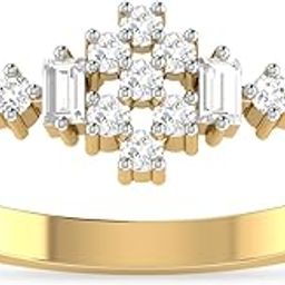 pc jeweller The Velma 18KT Yellow Gold & Diamond Rings-picture-7