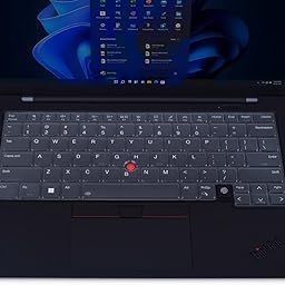RAYA TPU Keyboard Cover for Lenovo ThinkPad X1 Carbon Gen 12/13 and Lenovo ThinkPad X1 Gen 9 & Thinkpad T14 Gen 5/6 Thinkpad P14 Gen5 14inch Laptop [Not Fit for Other Gen X1 Carbon] (TPU Transparent)-picture-10
