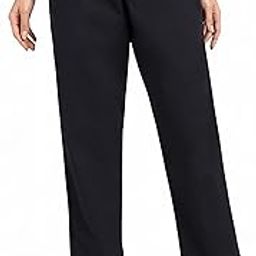 Womens Mid Rise Cotton Relaxed Ankle Pants | 100% Cotton-image-80