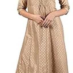 Women's Poly Silk Anarkali Kurta-8