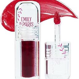 Tint Cosmetics Emily in Paris Lip and Cheek Tint Natural Finish. Long-lasting Stain. Easy Application, Non-drying Finish. Waterproof & Transfer-proof. Highly Blendable with Water-gel Formula. 5ml-2