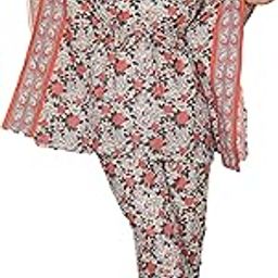 Women's Multi Floral Printed Kaftan Co-ord Set (Multi)-picture-13