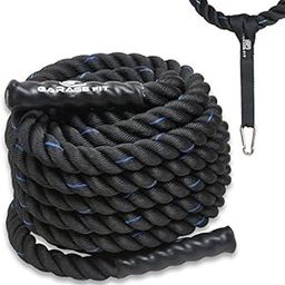 E RELAX ER-05 Professional Use 1.5" Thick/50ft /15mtr Battle Rope Accessories;Exercise Rope Heavy/Multicolour, (Imported)-image-71