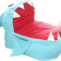 ARTISOUL® Cute Shark Kids Sofa No Stuffing Animal Storage Bag Chair for Playroom Decor | Kids & Teens at Home | Furniture | Sofas & Armchairs-image-14