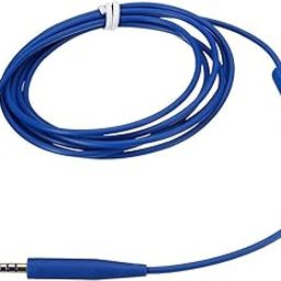 Replacement Inline Mic Remote Volume Control Audio Cable Cord Line for Bose SoundTrue Soundlink QC25 QC35 OE2 Headphoes with Iphone devices(Blue MIC)-image-44