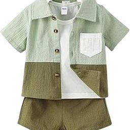 Stylish Baby Boy Shirt and Shorts Set | Premium Summer Outfit for Toddlers | Comfortable Dress for Boys | Soft Fabric | Casual Clothes for Kids-image-47