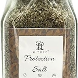 KITREE 200g Rose Bath Salt with Himalayan Salt & Rose Oil Blend – Relaxing Aroma, Skin Moisturizing, Pure & Natural – Detox, Exfoliating Scrub, Bath Soak for Men & Women-image-1