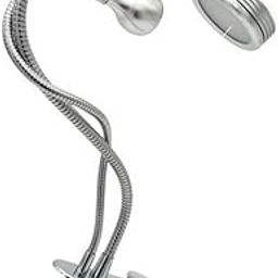 LICHTS®Dual Head Gooseneck Table Lamp LED Clamp Desk Lamp with USB Charging Port White|1 Piece Dual Head Table Lamp|Home & Garden-24