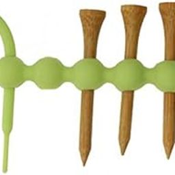 The Style Sutra Green Rubber Mini Golf Tees Holder Tool Carrier Clip + 3pcs Wood Golf Tees|Sporting Goods | Golf | Golf Accessories | Other Golf Accessories-image-99