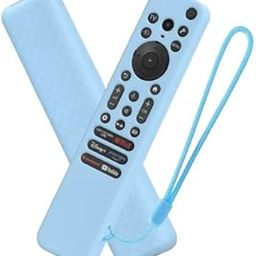 Cotbolt Silicone Cover Case Compatible with Sony Bravia Smart Tv 2023 2024 2025 Voice Remote RMF-TX910U (Luminious Blue) [Remote NOT Included]-image-99