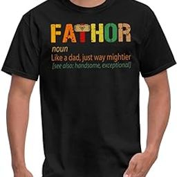 Fathor Definition Father's Day Men's T-Shirt-image-25