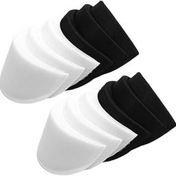 40pcs Women Shoulder Pads Comfortable Sponge Shoulder Enhancer Cushions Black White Sewing Accessories for and Dresses-image-64