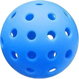 MERISHOPP 6 Pieces Pickleball Balls 74mm with Mesh Bag for Tennis/Wood/Concrete Courts Blue| Sports Equipment | Outdoor Sports Gear | Exercise Gear-image-66