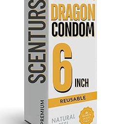 Scenturs Dragon Condom| Natural Skin-to-Skin Intimacy |Dragon Silicone Condom 6 inches-image-6
