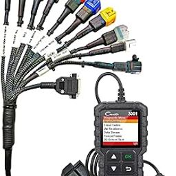 Danlite Tools & Technician All BS6 Bike Launch OBD Scanner, 11 Cord Heavy Duty Molded Universal Wire Bike Scanner, All Code Reader with Continuity Cable for Wire Checker, BS6 Bike Cable-image-4