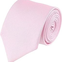 Kavove The Self Dash Line Pink Necktie For Men-picture-23
