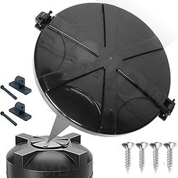 VMD Pure virgin Hevy Duty BLACK Water Tank Lid, 19.5", Hinge Type,Unbreakable, Durable Fit For All types of Tank (Pack of 1)-11