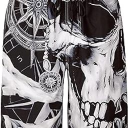 Mens Swim Trunks Quick Dry Board Shorts with Mesh Lining, Breathable Surf Beach Shorts Swimwear Bathing Suits-image-6