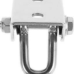 Mipcase Swivel Ceiling Hooks Set Rotating Heavy Duty Stainless Steel Hangers for Hammocks Punching Bags and Swing Chairs Easy Installation Ceiling Mount Support-image-31