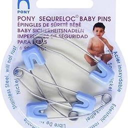 Pony Baby Safety pins 4C (Blue) Pack of 1-picture-15