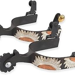 Reinsman 1200-LY-BI Ladies Sunflower Spurs-21