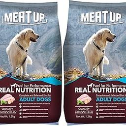 Meat Up Adult Dry Dog Food, Chicken Flavour, 1.2 KG (Buy 1 Get 1 Free)-27