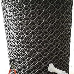 SAI PRASEEDA PVC Nylon Garden Fencing Net/Mesh (4feet/40feet) UV Stabilized Heavy 800GSM Anti Bird Net Black Color 6 Months Guarantee with Free 1 Cutter,100 PVC Tags Model NO:25-12