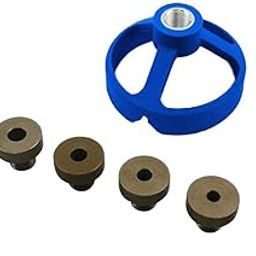 CALANDIS™ Woodworking Drill Guide Bit 5-10mm Vertical Hole Position Locator Blue | Routers | Power Tools | Tools-image-5