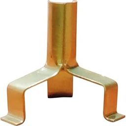 AKS Brass wick Holder for oil Lamps and diyas- SET OF 4| Pooja Vilakku Thiri|Thiri Stand|Deepam stand for pooja oil lamps|Set of 4 Stand for Diya-30