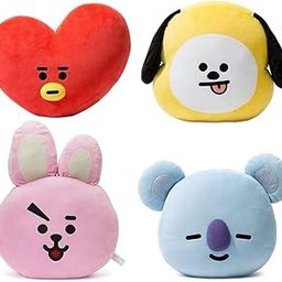 HUG 'n' FEEL SOFT TOYS Soft Toys Long Soft Lovable Huggable Cute (Penguin_New P) (25 cm, Combo_BTS_Pillow)-image-46