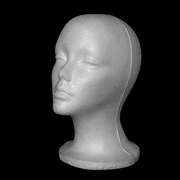 LOOM TREE Hairpiece Stand Lightweight Multi Functional Portable Foam Female Head for Home-image-46