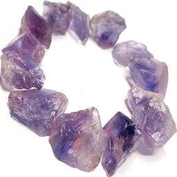 SUNSHINE INC Natural Amethyst (100 Gram )Crystal Healing RoughStone Original Raw/Pure Purple Quartz Crystal Chakra Balancing (Third Eye & Crown Chakra Spiritual & Healing Energy BalanceGemstone Metaphysical Protection & Stress Relief Raw Crystals Rock for Manifestation, Meditation and Reiki Healing Stones Decoration and vastu Correction-picture-31