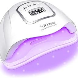 NAILWIND UV LED Gel Nail Lamp,Professional 48W UV Nail Light for Gel Polish Fast Curing with 24 Lamp Beads, Lightweight LED Gel UV Nail Dryer for Salon Home-34