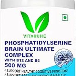 Vitaruhe® Phosphatidylserine Brain Ultimate Complex 500 Mg Per Serving 90 Vegetarian Caps (Verified For Active Components)-picture-16