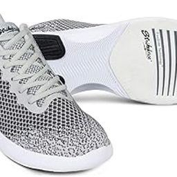 Aviator Grey Wide Width Size 13 Men's Athletic Style Bowling Shoes with FlexSlide Technology for Right or Left Handed Bowlers-image-13