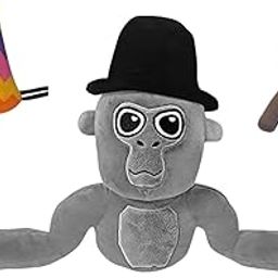 HEAVENGLOW Gorilla Monkey Plush Toy Plush Monkey Toy for Children Family Birthday Gifts Style C-image-8