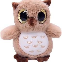 Tickles Cute Owl Soft Stuffed Plush Animal Toy for Kids Girls & Boys Children Birthday Gifts (Color: Brown Size: 20 cm)-picture-22