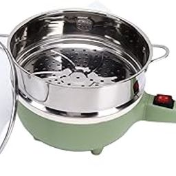 EXCLUZO Cooking Pot, Multifunctional Electric Pot for Travel for Kitchen-picture-12