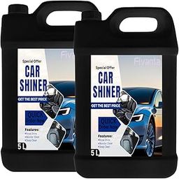 car Shiner liquid 10L shiner Vinyl & Leather Polish For Clean Shine & Protection for Car, New Look, Dashboard, Seats, Leather Goods Jacket, Handbag Wallet Belt Pack Of 2 (10 Litre, A7)-image-91