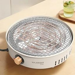 PIKFOS Electric Hot Pot and Grill 2 in 1, with Lid, Adjustable Temperature, High Efficiency and Smokeless, Nonstick BBQ Grill, Multifunctional Barbecue Grill Plate for Home Kitchen-4