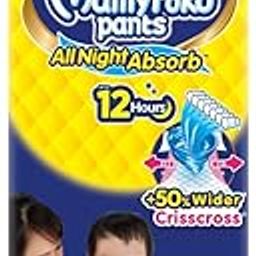 MamyPoko Pants All Night Absorb Baby Diapers, Large (L), 28 Count 9-14 kg-image-71