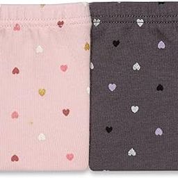 Girl's Cotton Blend Hipster Panties Pack of 2-image-65