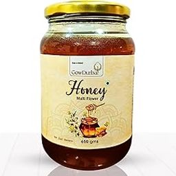 GowDurbar Natural Honey 650g | Pure and Natural | Rich in Vitamins and Minerals | Unprocessed | Natural Immunity Booster | Rich in Antioxidants-image-19