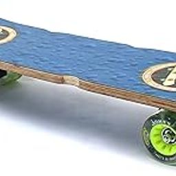 JJ Jonex Wooden Skateboard, Skateboard for Senior, Skating Board (Multicolor, Rollo Curved Medium)-image-97