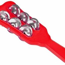 DOKCHAN Plastic Majira Three line Music Instrument for kirtan, Bhajan, Mandir aarti (Red, Pack of 1)-image-7