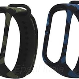 Epaal Camouflage Pattern Watch Strap Compatible with Mi Band 4 / Mi Band 3-image-95