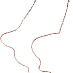 THE STYLE SUTRA Chic Reading Glasses Chain Hanging Rope Retainer for Women Alloy Cord Rose Gold-image-75