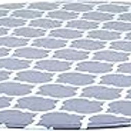 UJEAVETTE 40"-55" Home Tablecloth Dust-Proof Fitted Table Cover for Dining Table Gray S-image-33